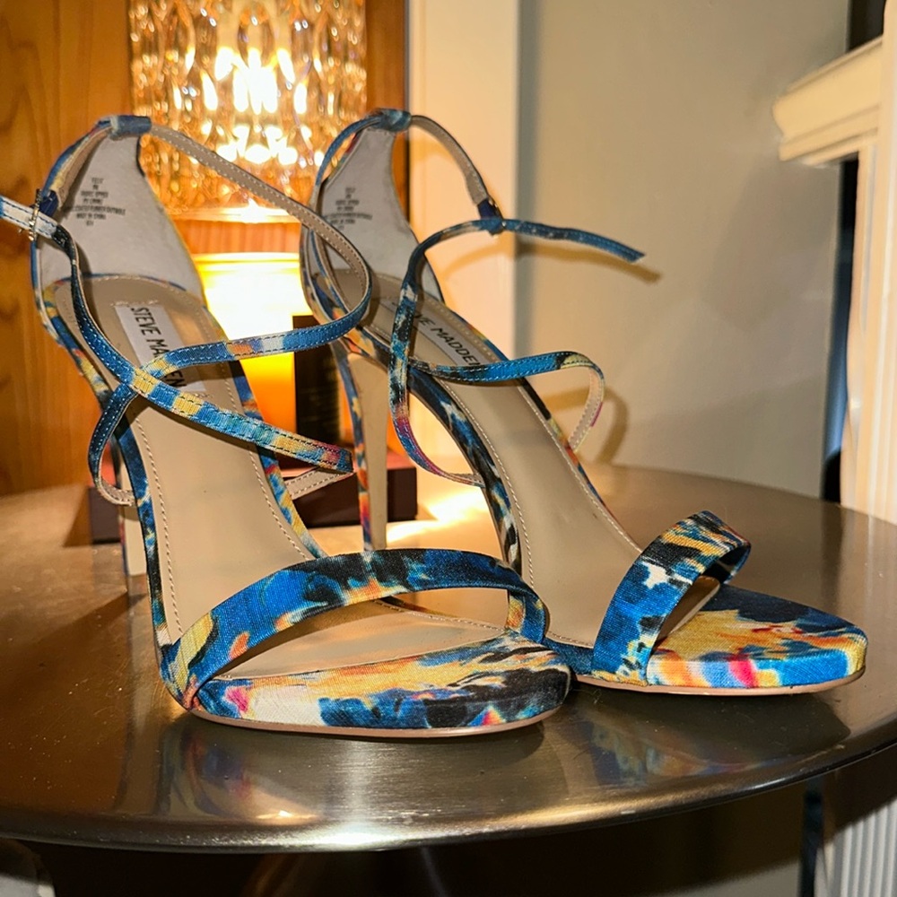 Steve Madden Floral Fiesta Strappy Heels
4" heel height